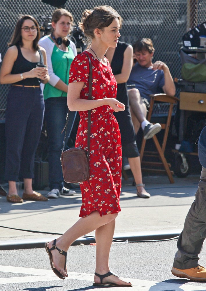 Keira Knightley;<br>Can a Song Save Your Life? Filming on Location