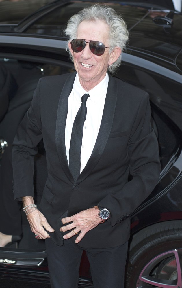 Keith Richards;The Rolling Stones;<br>GQ Men of The Year Awards 2015 - Arrivals