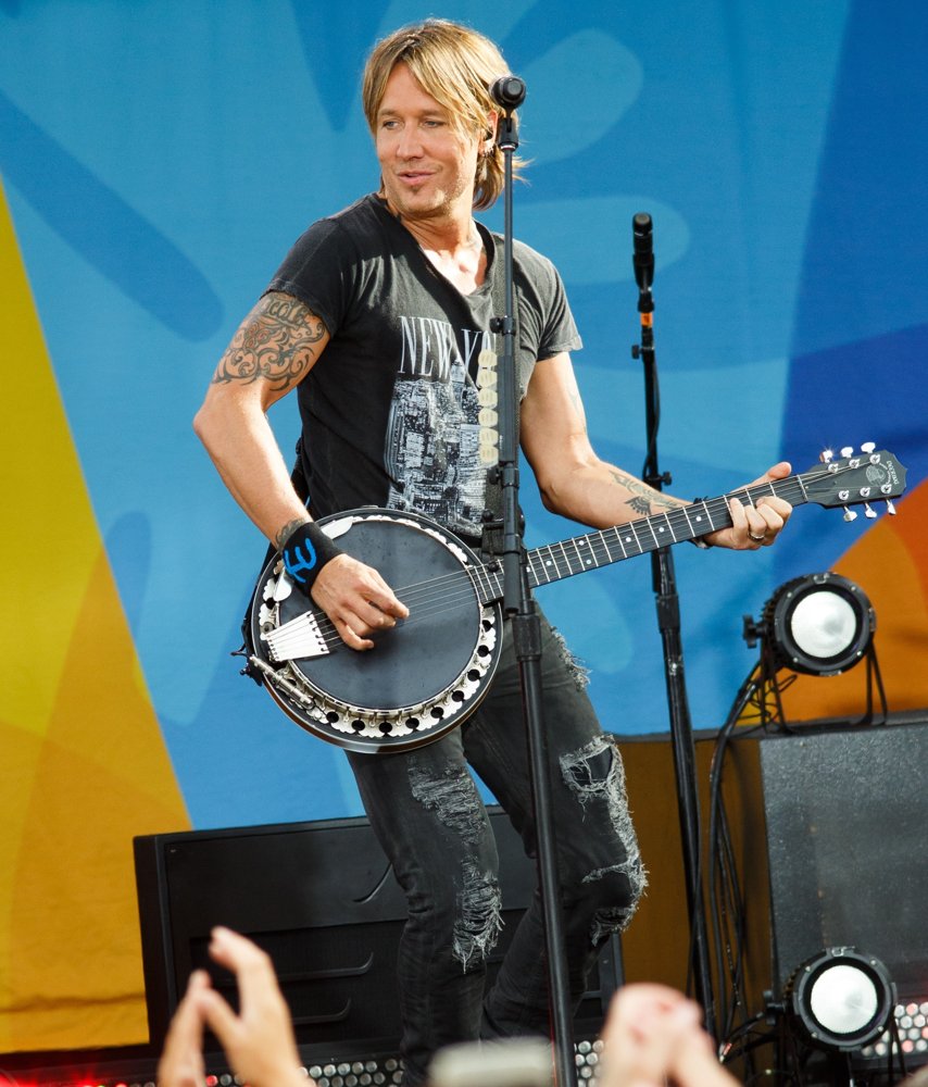Keith Urban Performs on ABC's Good Morning America Summer Concert Series