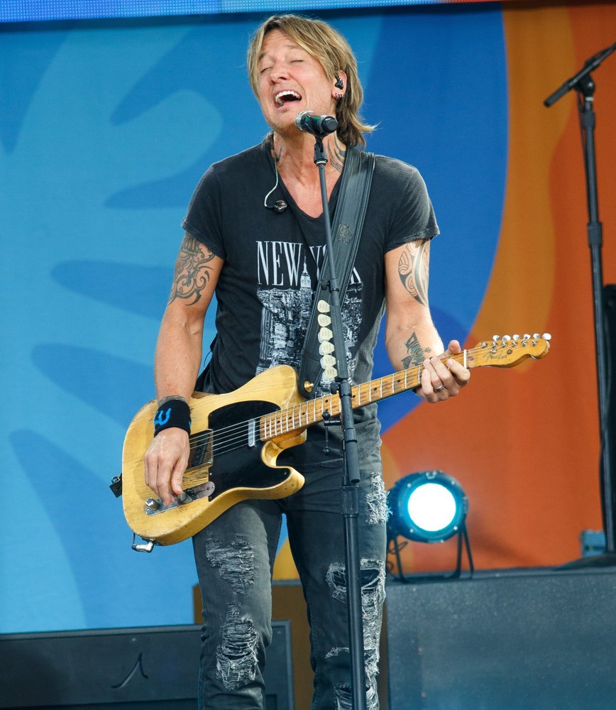 Keith Urban Performs on ABC's Good Morning America Summer Concert Series