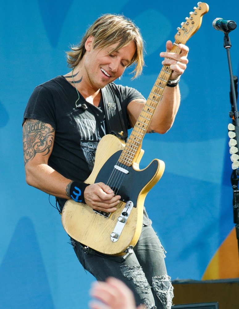 Keith Urban Performs on ABC's Good Morning America Summer Concert Series