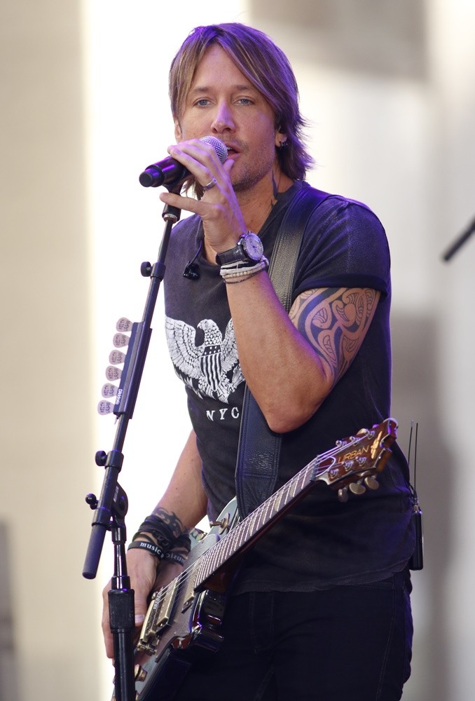 Keith Urban;<br>Keith Urban Performs on Today Show Summer Concert Series 2015