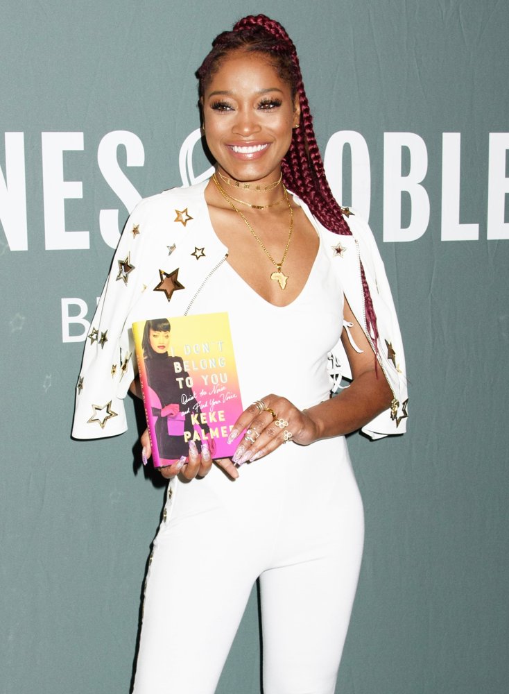 Keke Palmer Signs Copies of I Don't Belong to You: Quiet the Noise and Find Your Voice