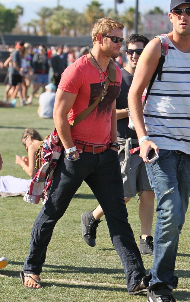 Kellan Lutz;<br>Celebrities at The 2012 Coachella Valley Music and Arts Festival - Day 2