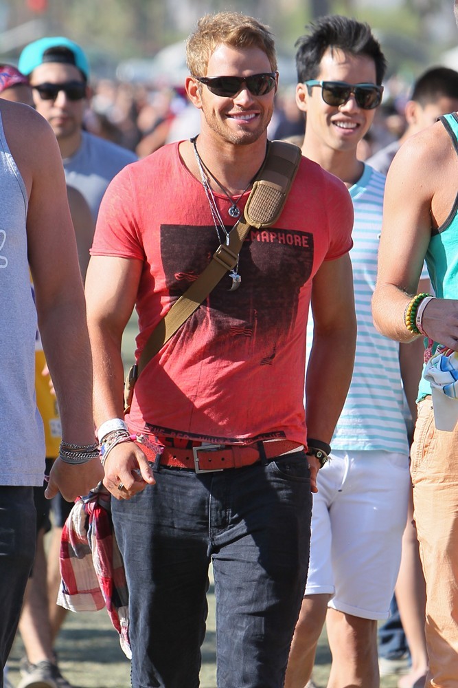 Kellan Lutz;<br>Celebrities at The 2012 Coachella Valley Music and Arts Festival - Day 2