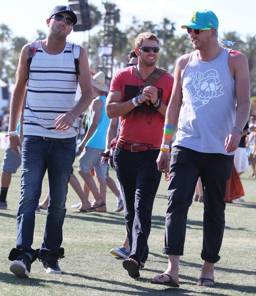 Kellan Lutz;<br>Celebrities at The 2012 Coachella Valley Music and Arts Festival - Day 2