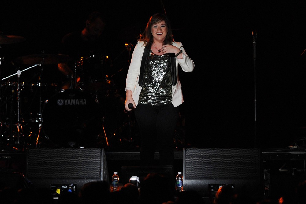 Kelly Clarkson;<br>The Y100 Jingle Ball 2011