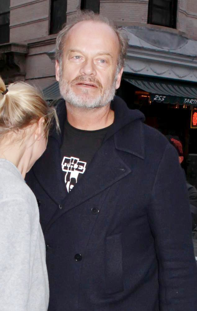 Kelsey Grammer;<br>Kelsey Grammer Sporting and Takes a Dog for a Walk