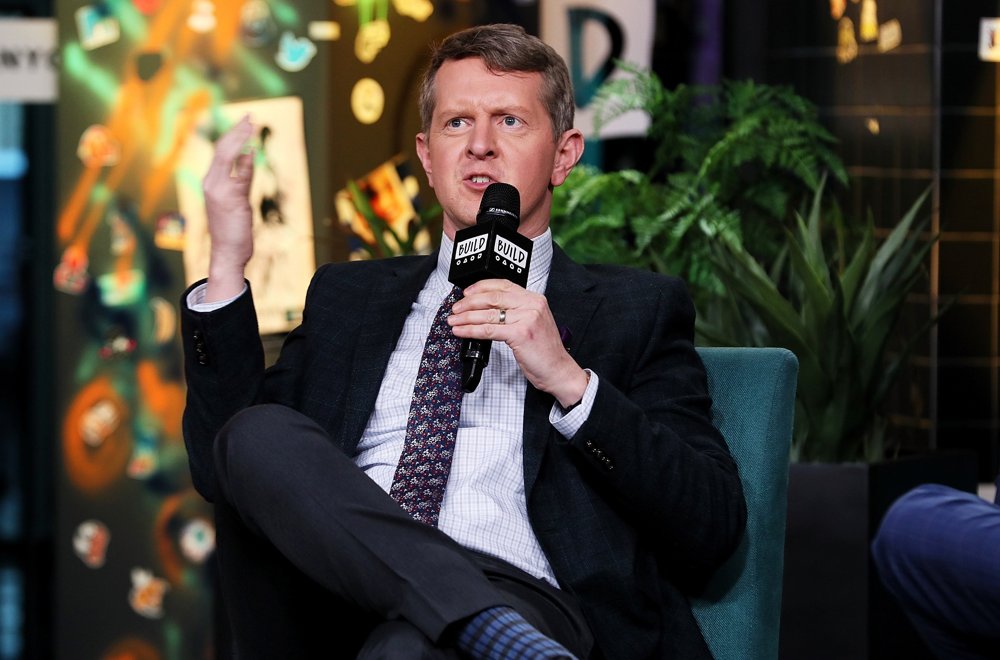 Ken Jennings Inside for AOL Build Series Celebrity Candids