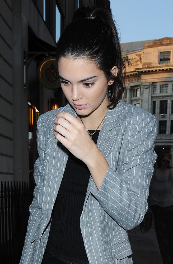 Kendall Jenner;<br>Kendall Jenner Joins Gigi Hadid and Joe Jonas at Sketch Restaurant