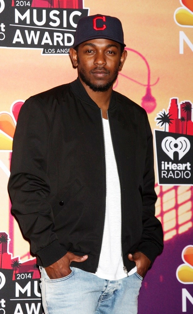 2014 Style Musically kendrick-lamar Picture 1 - 2014 iHeartRadio Music Awards - Press Room