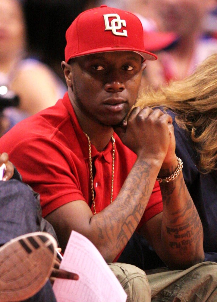 Kendrick Lamar;<br>Celebrities Watch The Los Angeles Clippers vs. Detroit Pistons