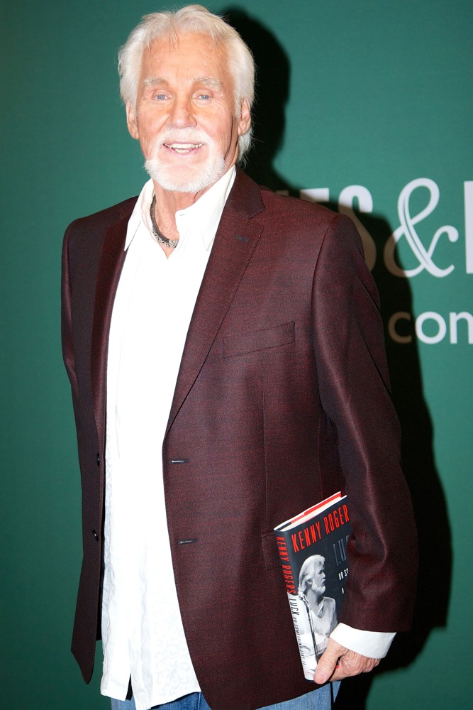 Kenny Rogers;<br>Kenny Rogers Promotes His Book Luck or Something Like It