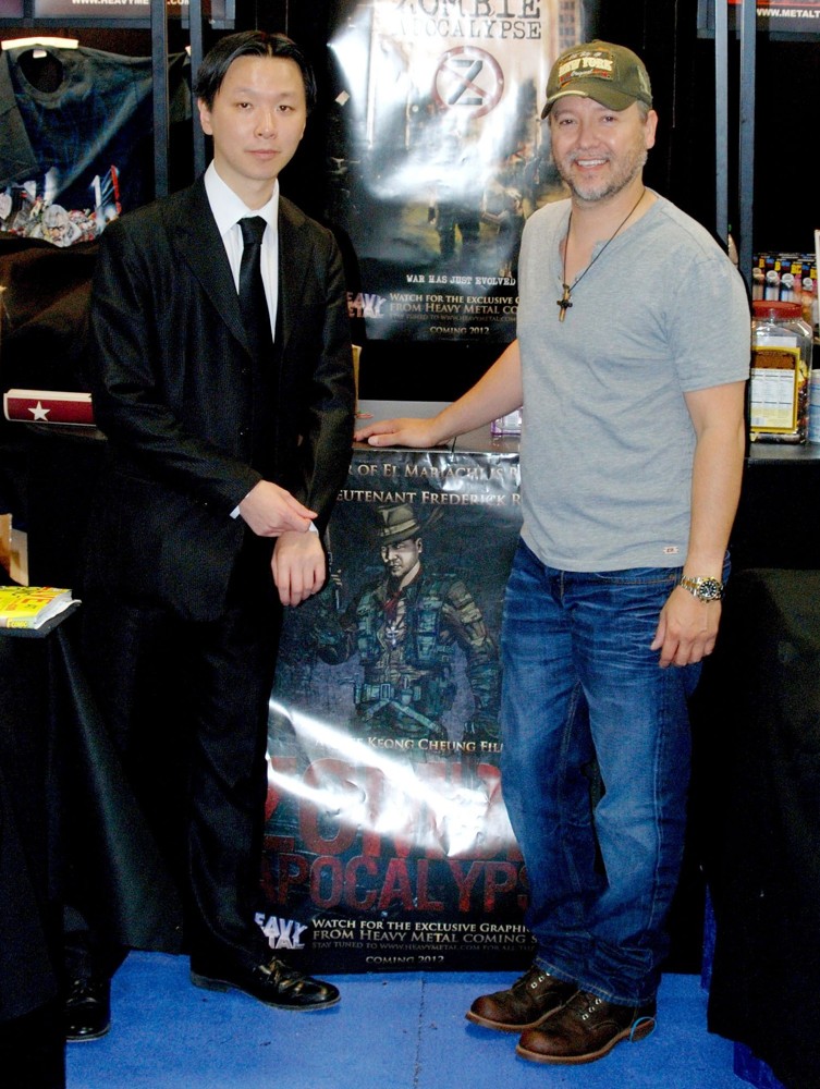 Cheung Chee Keong;Carlos Gallardo;<br>Celebrities Sightings During Comic Con 2011
