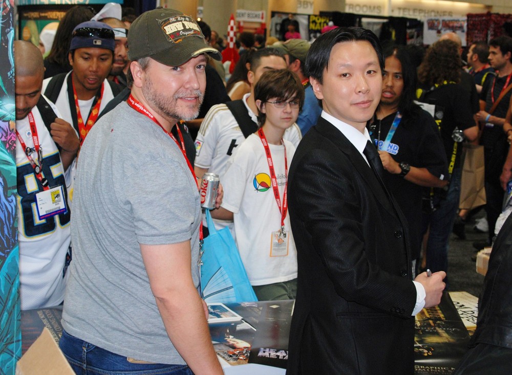 Carlos Gallardo;Cheung Chee Keong;<br>Celebrities Sightings During Comic Con 2011