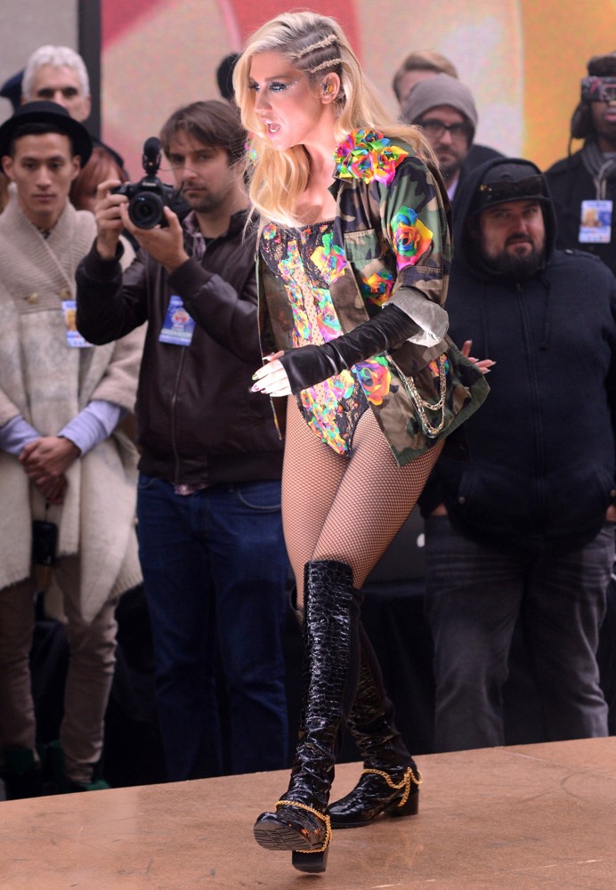 Ke$ha;<br>Ke$ha Performing Live on NBC's Toyota Thanksgiving Concert Series on The Today Show
