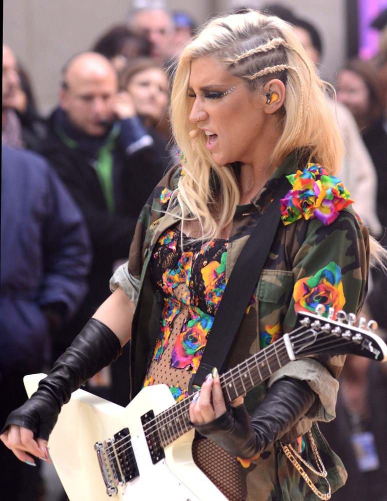 Ke$ha;<br>Ke$ha Performing Live on NBC's Toyota Thanksgiving Concert Series on The Today Show