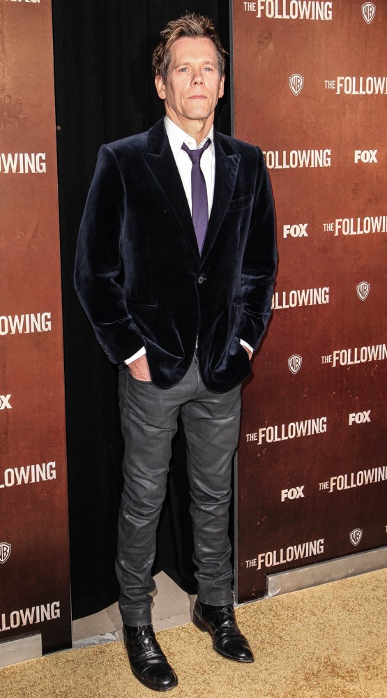 Kevin Bacon;<br>The New York Premiere of The Following - Arrivals