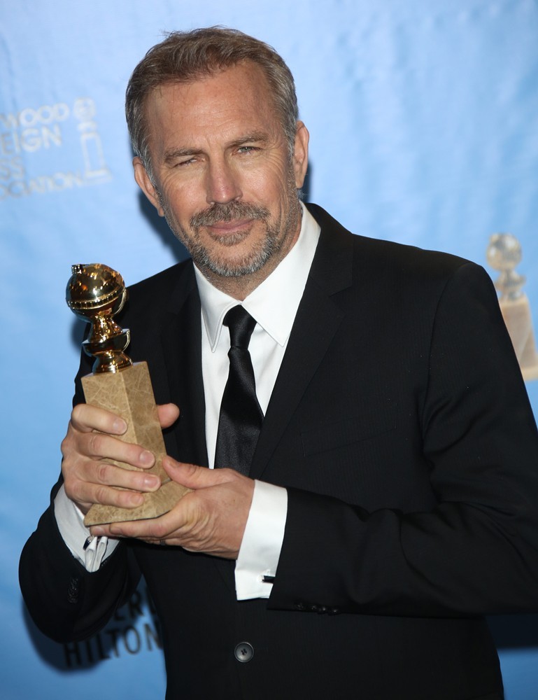 Kevin Costner;<br>70th Annual Golden Globe Awards - Press Room