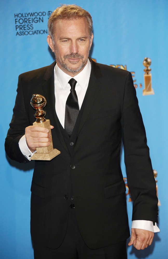 Kevin Costner;<br>70th Annual Golden Globe Awards - Press Room