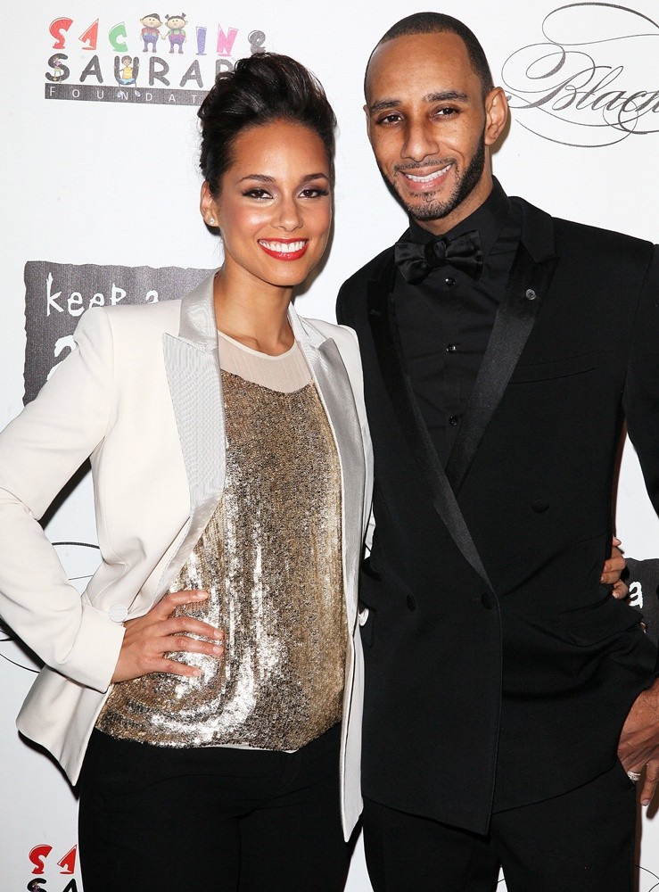 Alicia Keys;Swizz Beatz;<br>8th Annual Keep A Child Alive Black Ball - Arrivals