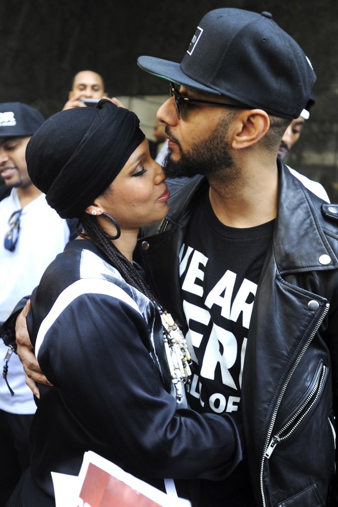 Alicia Keys;Swizz Beatz;<br>A Protest Demanding The Return of The 200-Plus Girls Abducted by Boko Haram Militants