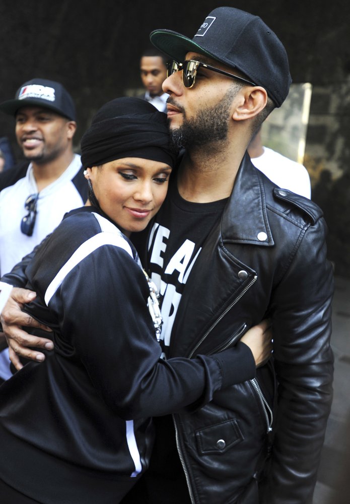 Alicia Keys;Swizz Beatz;<br>A Protest Demanding The Return of The 200-Plus Girls Abducted by Boko Haram Militants