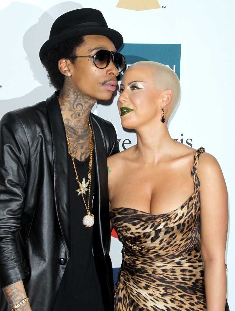 Wiz Khalifa;<br>Clive Davis And The Recording Academy's 2012 Pre-GRAMMY Gala