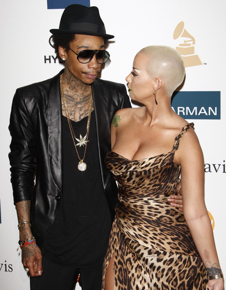Wiz Khalifa;<br>Clive Davis And The Recording Academy's 2012 Pre-GRAMMY Gala