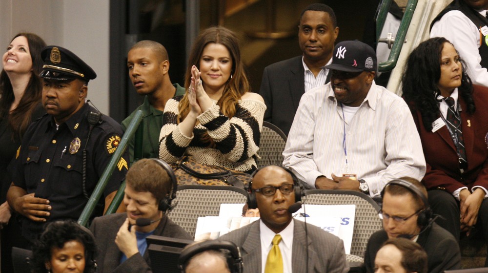 The NBA Basketball Game Between The Dallas Mavericks and The New York Knicks