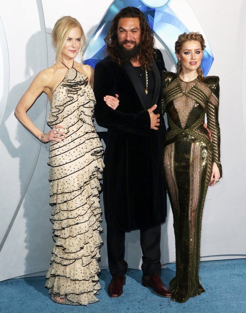 Nicole Kidman;Jason Momoa;Amber Heard;<br>Premiere of Warner Bros. Pictures' Aquaman