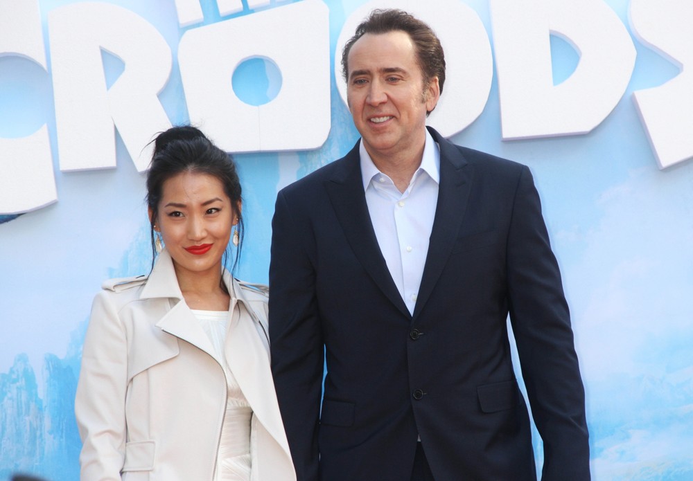 Alice Kim;Nicolas Cage;<br>The Croods Premiere - Arrivals