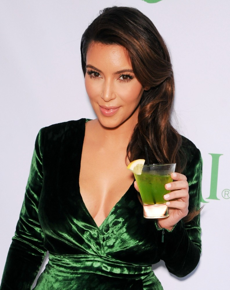 Kim Kardashian;<br>Kim Kardashian Hosts The Midori Makeover Parlour