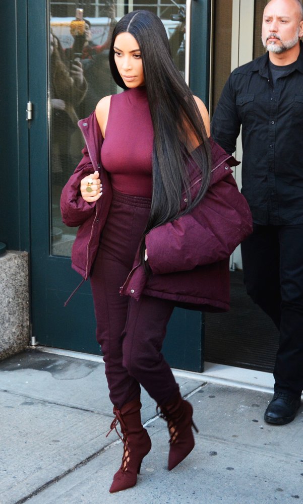 Kim Kardashian Out and About in New York City