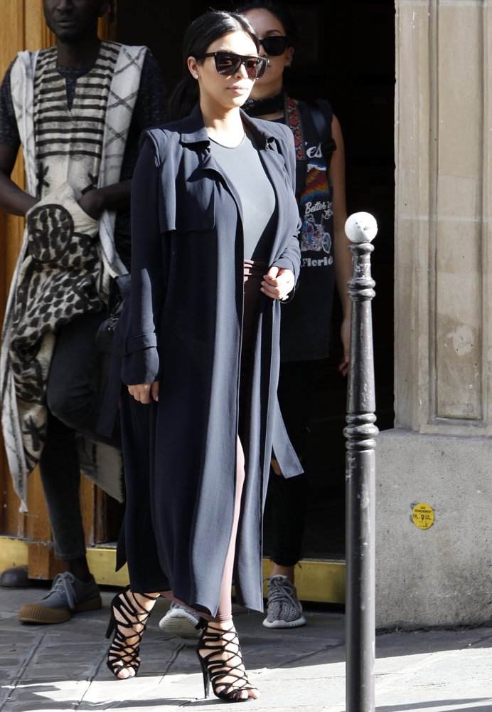 Kim Kardashian;<br>Kim Kardashian Out and About in Paris