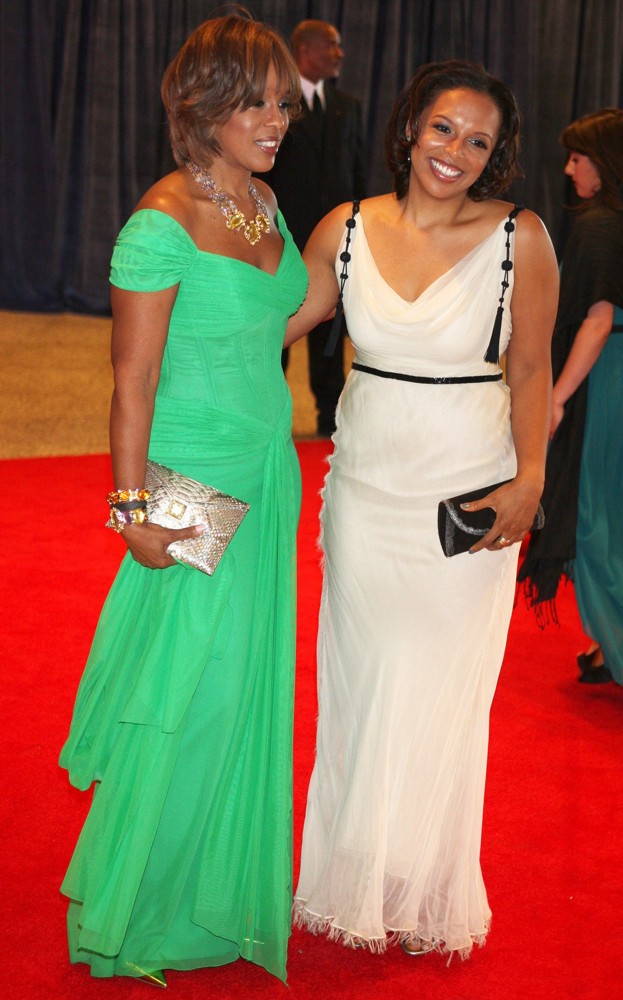Gayle King;Kirby Bumpus;<br>2013 White House Correspondents' Association Dinner - Arrivals