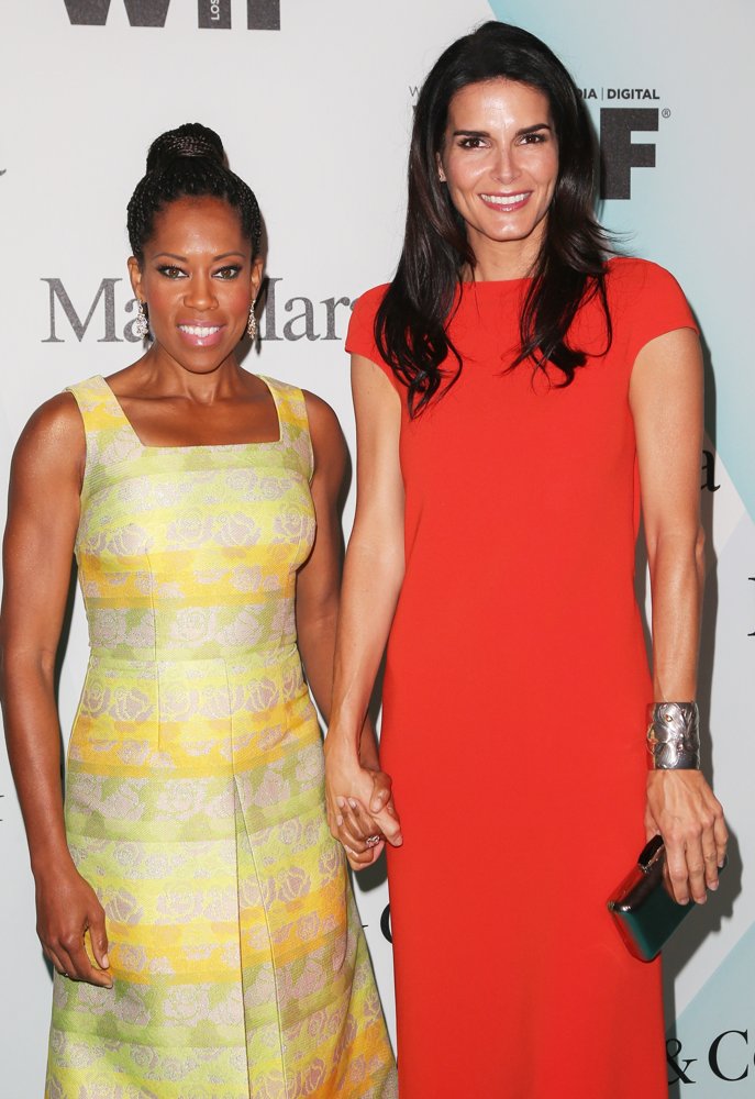 Regina King;Angie Harmon;<br>Women in Film 2015 Crystal + Lucy Awards