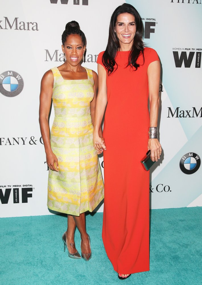 Regina King;Angie Harmon;<br>Women in Film 2015 Crystal + Lucy Awards