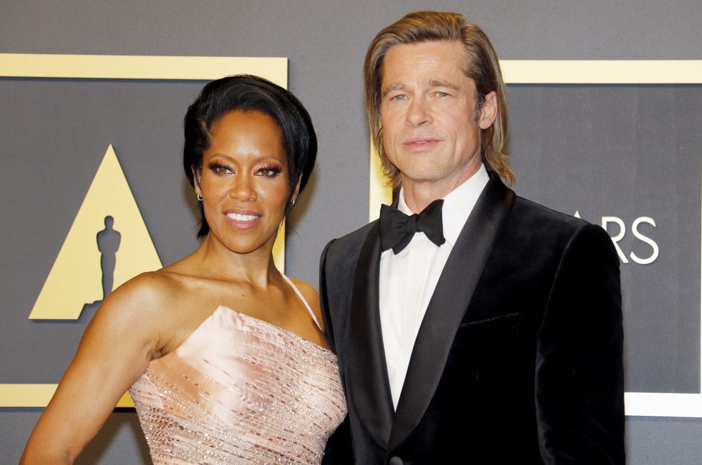 Regina King, Brad Pitt<br>92nd Academy Awards - Press Room