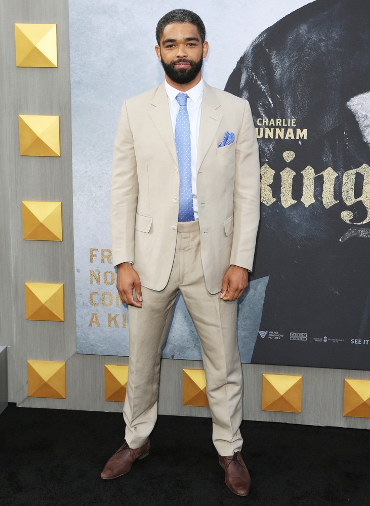 Kingsley Ben-Adir;<br>King Arthur: Legend of the Sword Premiere