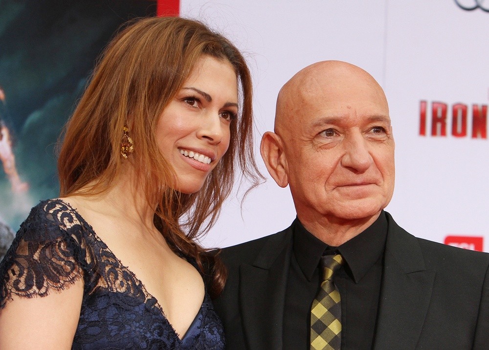 Daniela Lavender;Ben Kingsley;<br>Iron Man 3 Los Angeles Premiere - Arrivals