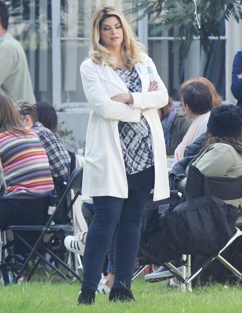 Kirstie Alley;<br>Filming of Scream Queens