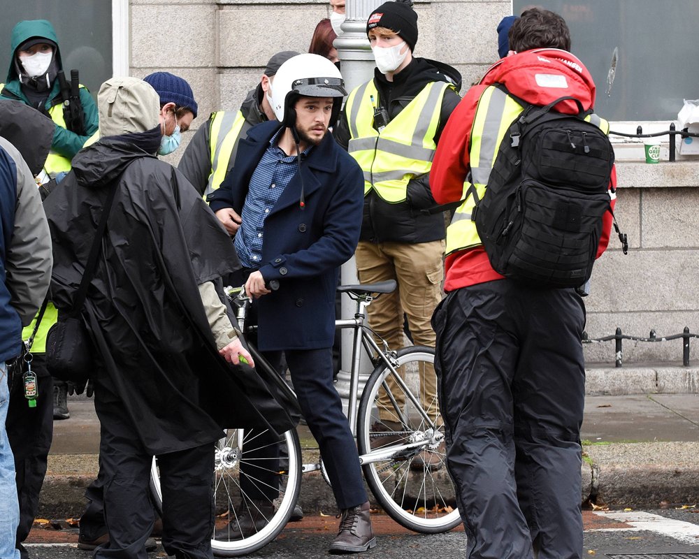 Kit Harington Filming Modern Love