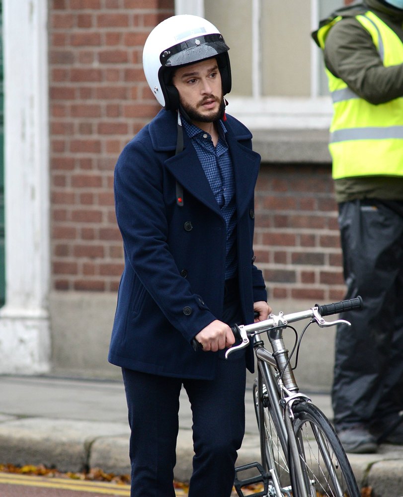 Kit Harington Filming Modern Love