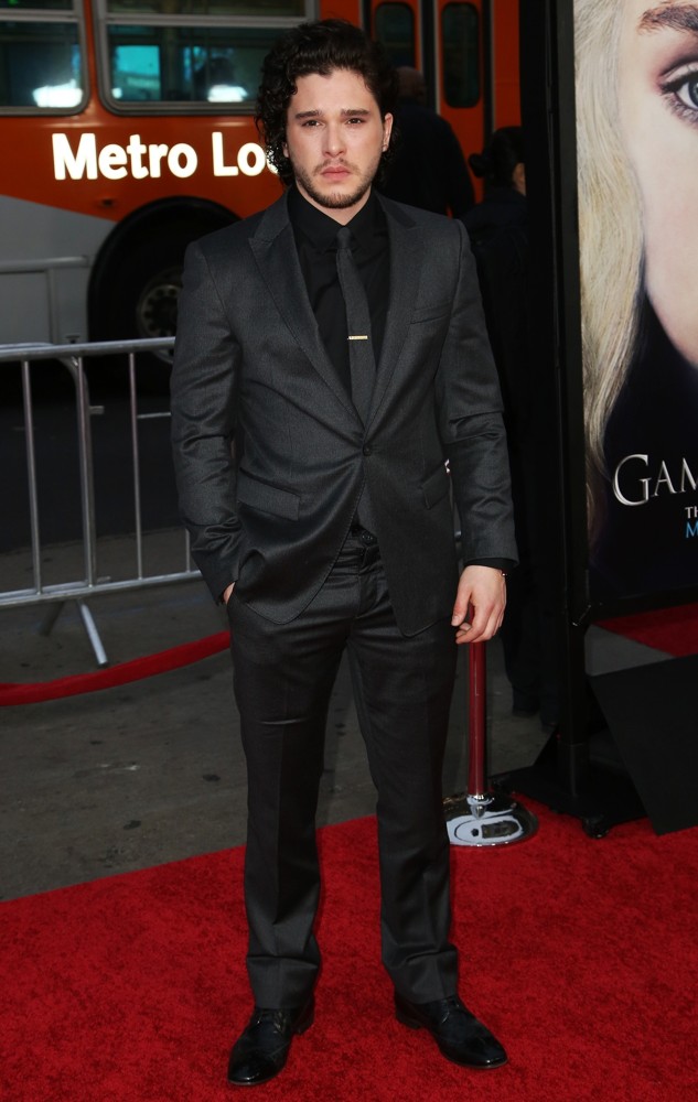 Kit Harington;<br>Premiere of The Third Season of HBO's Series Game of Thrones - Arrivals