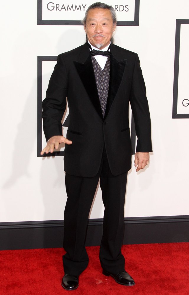 Kitaro;<br>57th Annual GRAMMY Awards - Arrivals