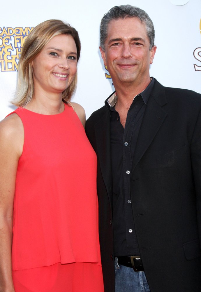 Kristina Klebe;Malek Akkad;<br>Saturn Awards 2014 - Arrivals