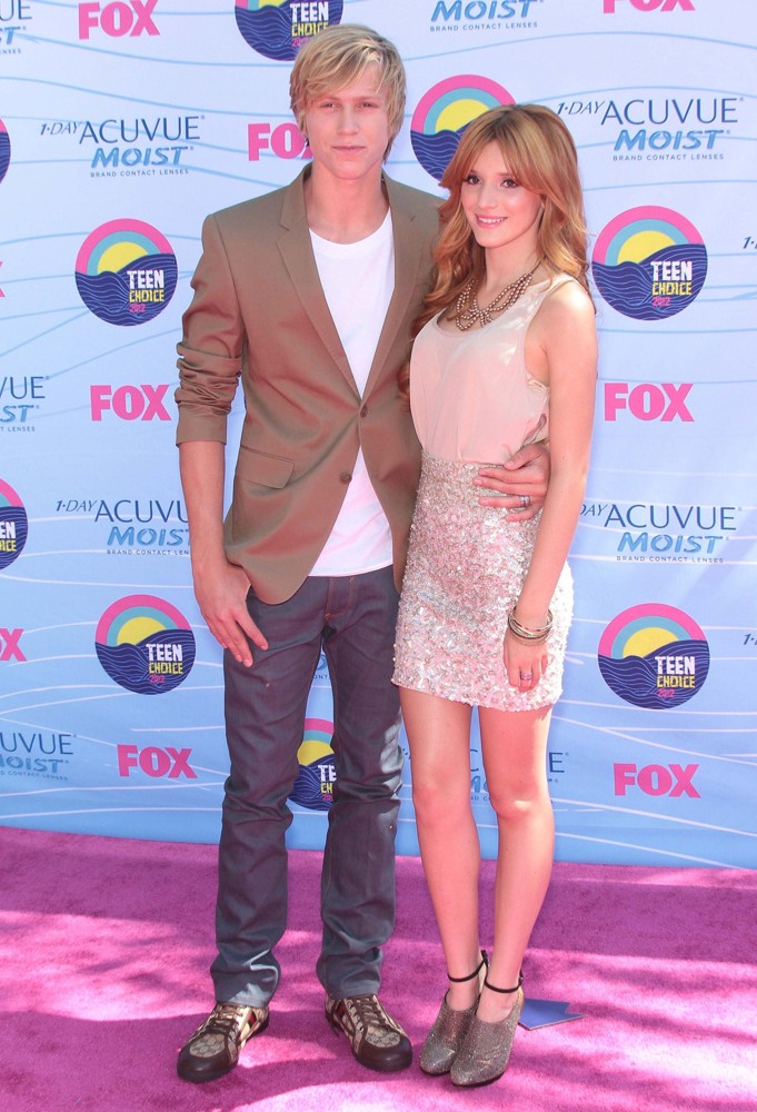 Tristan Klier;Bella Thorne;<br>The 2012 Teen Choice Awards - Arrivals