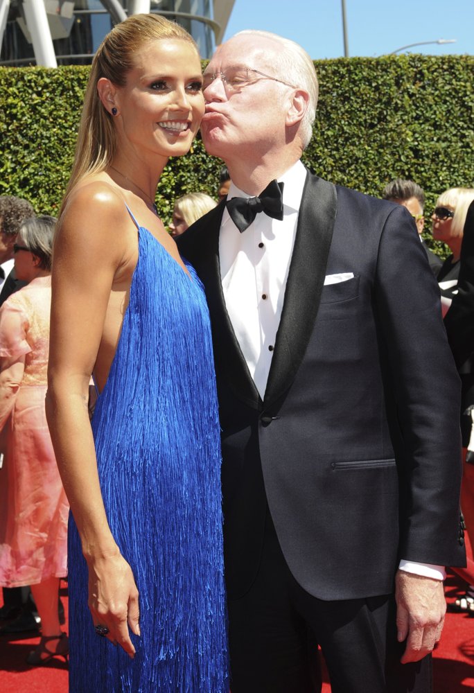 Heidi Klum;Tim Gunn;<br>2014 Creative Arts Emmy Awards - Arrivals