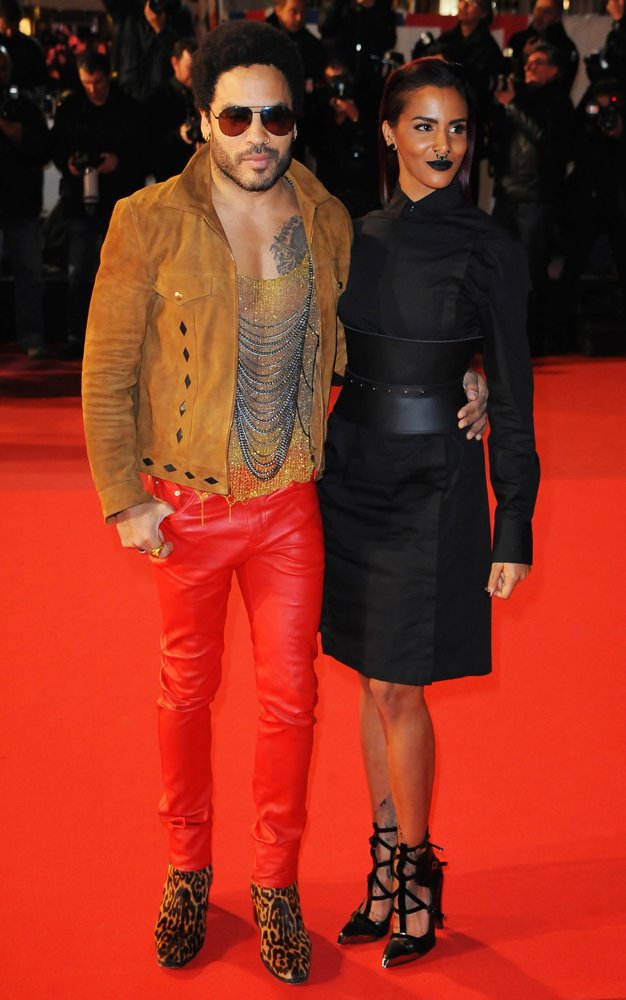 Lenny Kravitz;Shy'm;<br>NRJ Music Awards 2014 - Arrivals